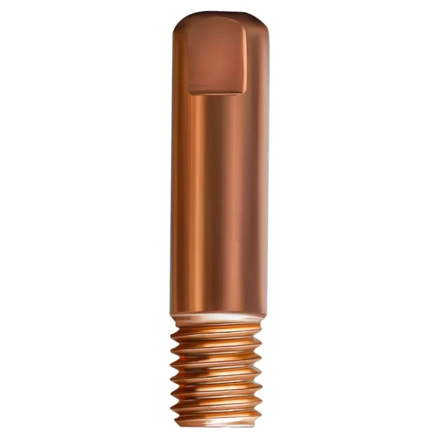 Наконечник сварочный прямой E-CU М6 d0,8мм LED6510-08 фото 1