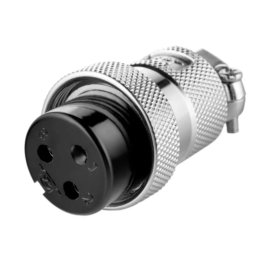 Разъем 3-pin к CG-30, CG-100, вилка 3-F PIN0320 фото 1
